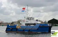 Servicefartyg för vindkraftsparker till salu