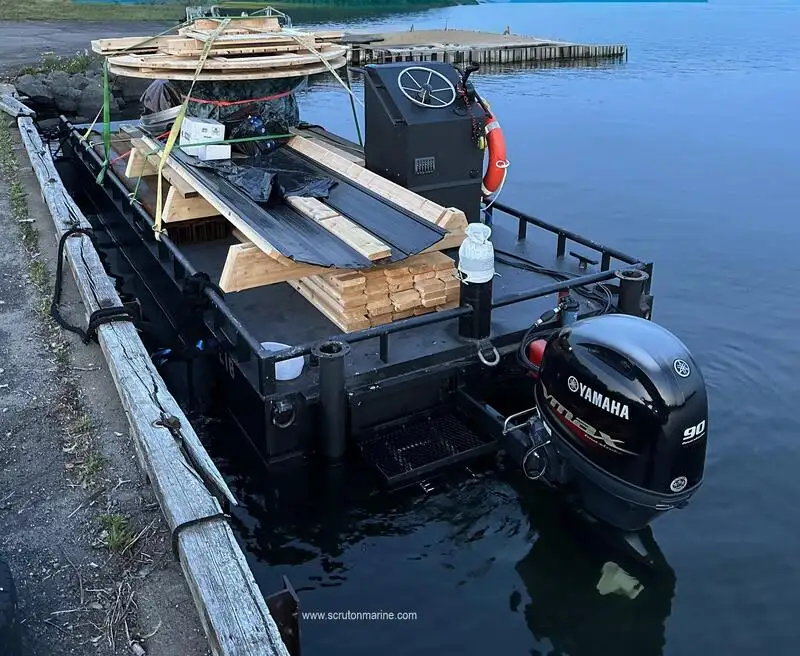 Pråm till salu