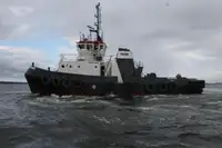 Bogserbåt till salu