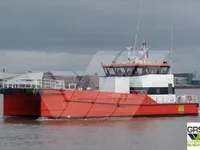 Servicefartyg för vindkraftsparker till salu
