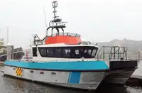 Servicefartyg för vindkraftsparker till salu