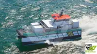 Servicefartyg för vindkraftsparker till salu