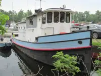 Bogserbåt till salu