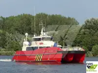 Wind farm service vessel till salu