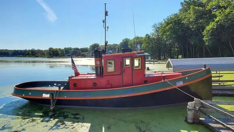 Bogserbåt till salu