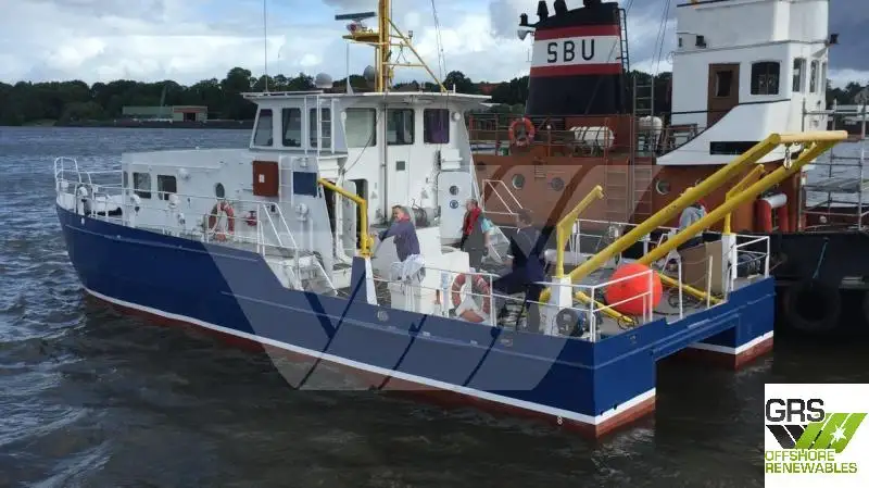 Undersökningsfartyg till salu