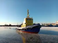 Bogserbåt till salu