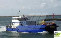 Wind farm service vessel till salu