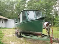Räddningsbåt till salu