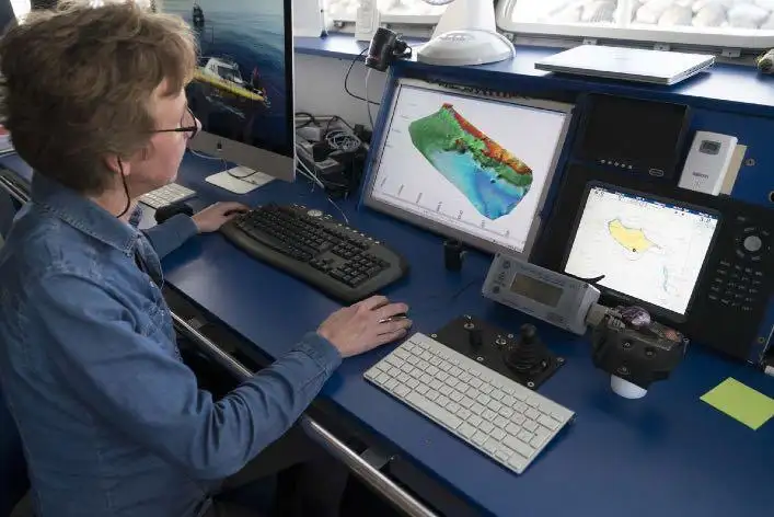 Undersökningsfartyg till salu
