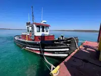 Bogserbåt till salu