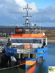 Servicefartyg för vindkraftsparker till salu