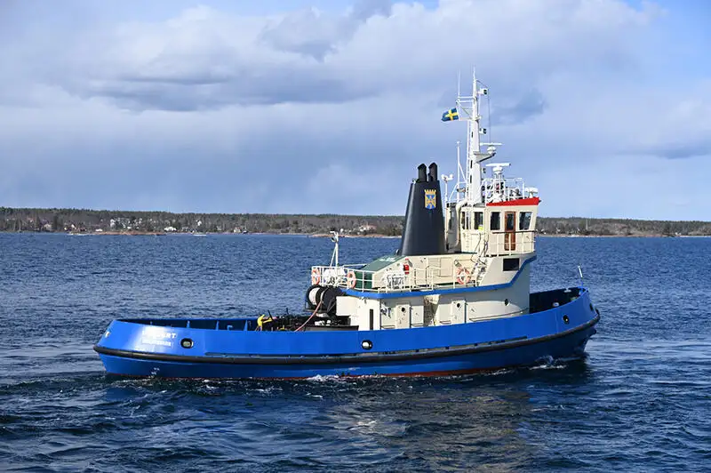 Bogserbåt till salu