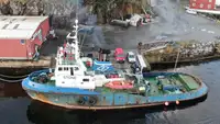 Bogserbåt till salu