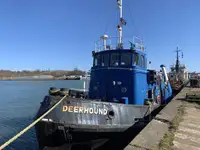 Bogserbåt till salu