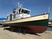 Bogserbåt till salu
