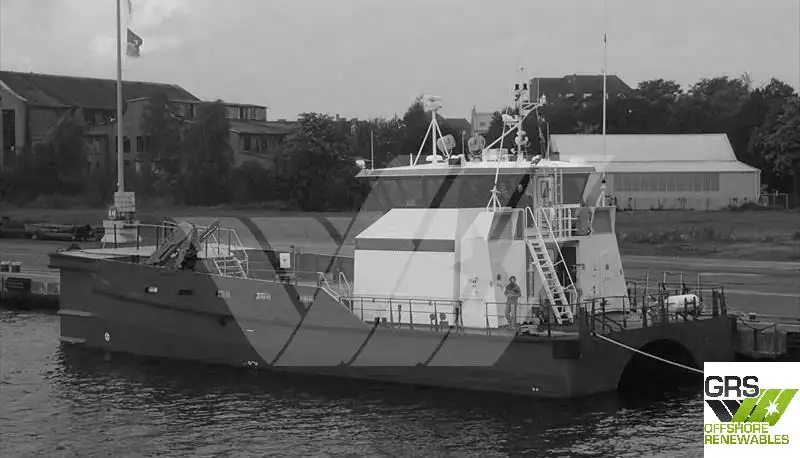 Servicefartyg för vindkraftsparker till salu