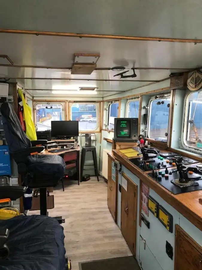 Dredgefartyg till salu