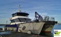 Servicefartyg för vindkraftsparker till salu