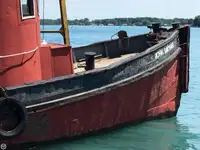Bogserbåt till salu