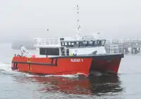 Wind farm service vessel till salu