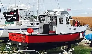 Fiskbearbetningsfartyg till salu