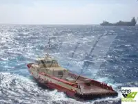 Wind farm service vessel till salu