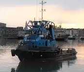 Bogserbåt till salu