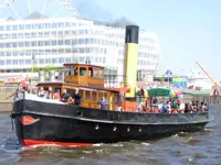 Bogserbåt till salu