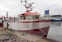 Levande fisktransportfartyg till salu