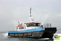 Servicefartyg för vindkraftsparker till salu