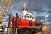 Bogserbåt till salu