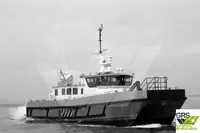 Wind farm service vessel till salu