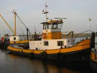 Bogserbåt till salu