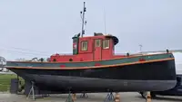 Bogserbåt till salu