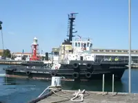 Bogserbåt till salu