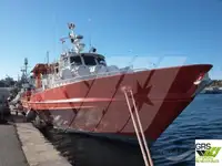 Wind farm service vessel till salu