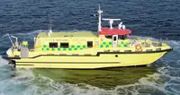 Räddningsfartyg till salu