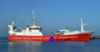 Fartyg för fiskbearbetning och leverans till salu