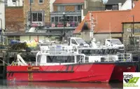 Servicefartyg för vindkraftsparker till salu