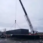 Pråm till salu