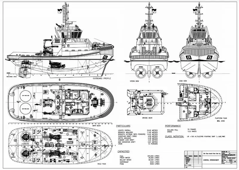 Bogserbåt till salu