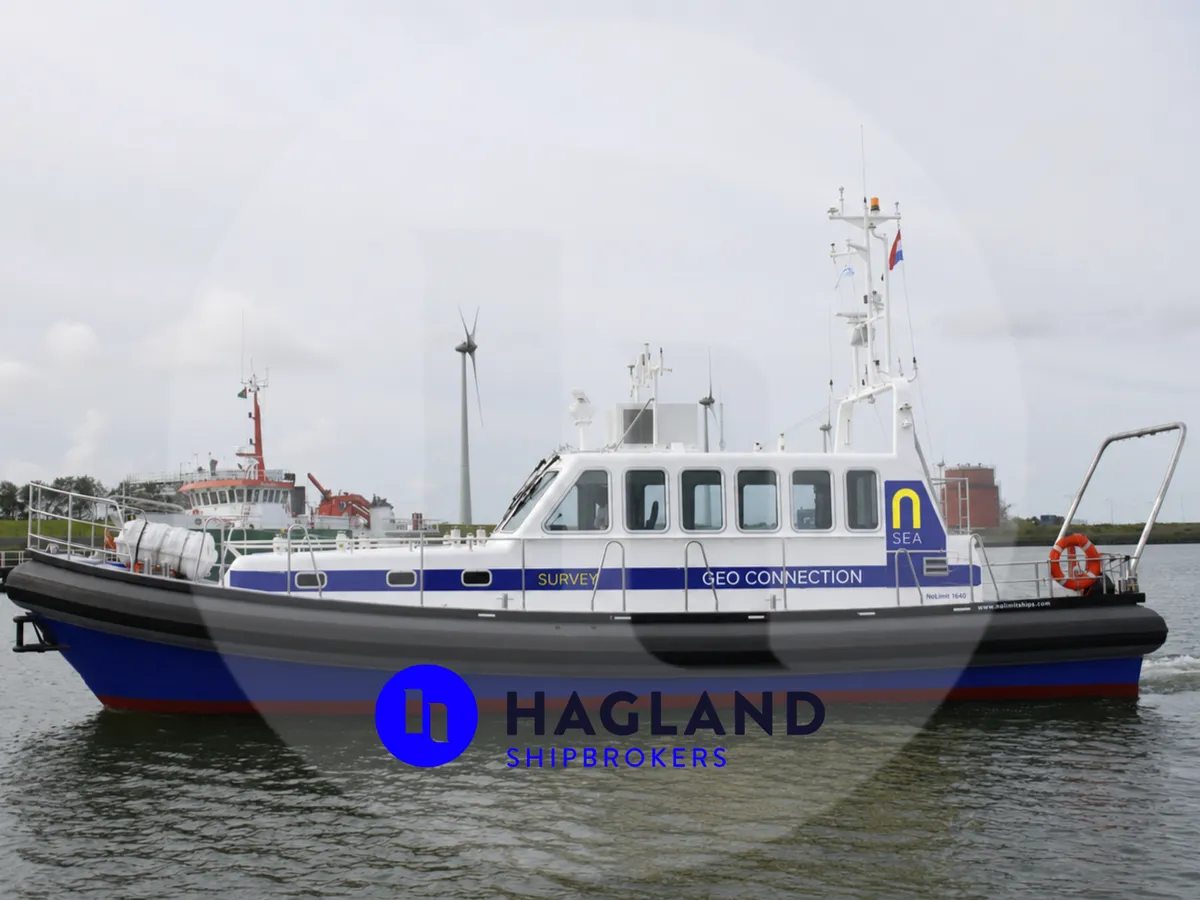 Undersökningsfartyg till salu