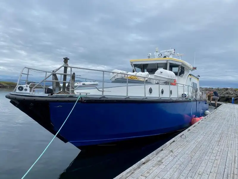 Patrullbåt till salu