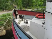Bogserbåt till salu