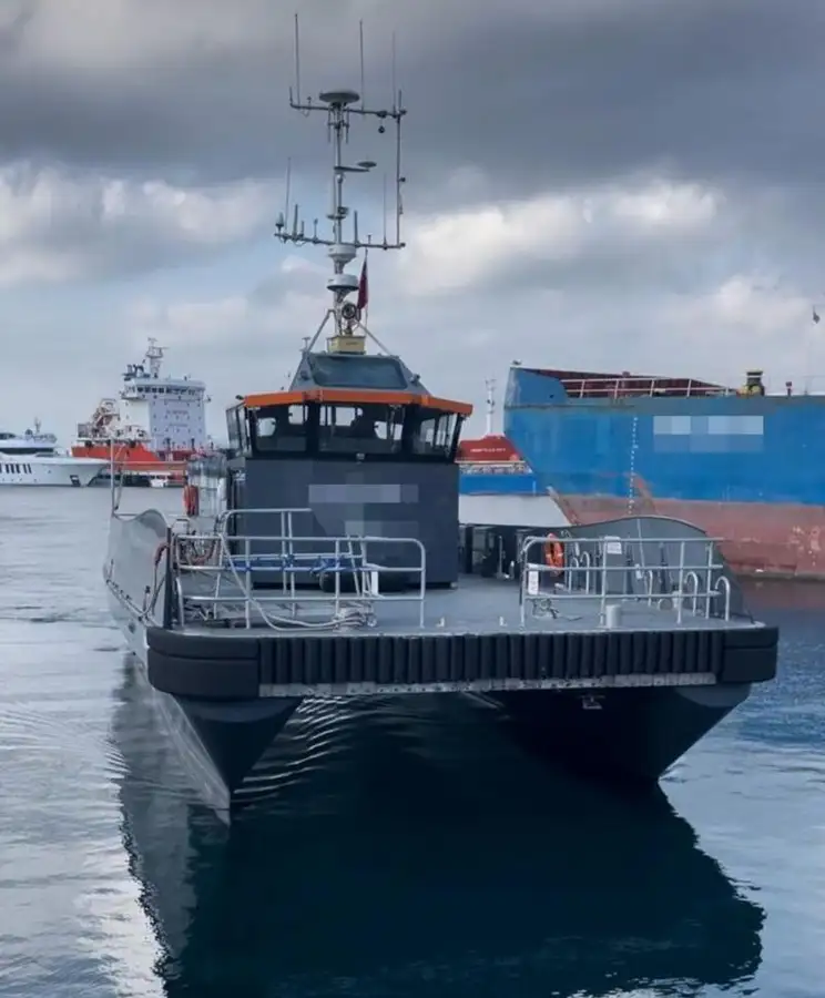 Servicefartyg för vindkraftsparker till salu