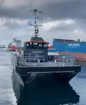 Servicefartyg för vindkraftsparker till salu