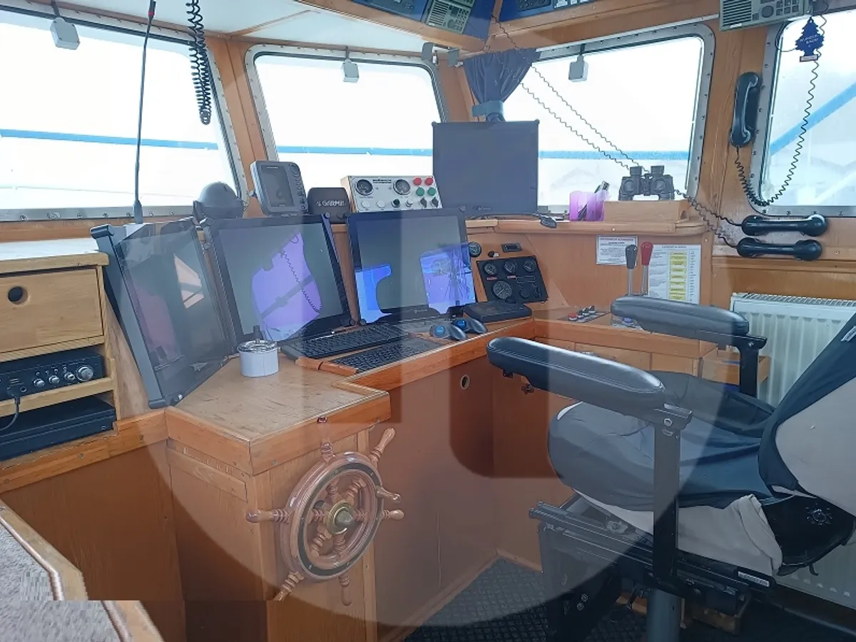 Levande fisktransportfartyg till salu