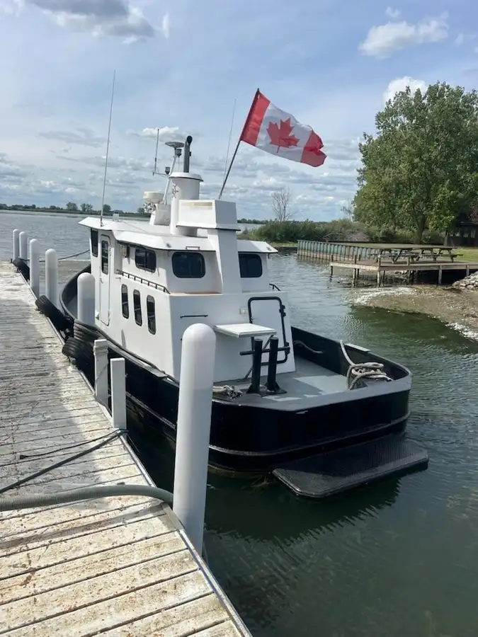 Bogserbåt till salu