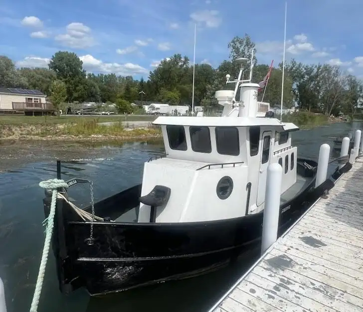 Bogserbåt till salu